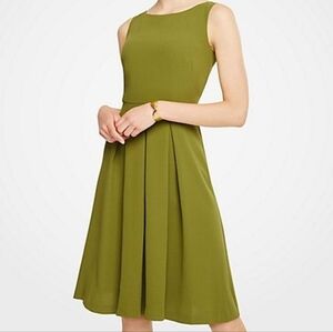 Ann Taylor Green Dress 2